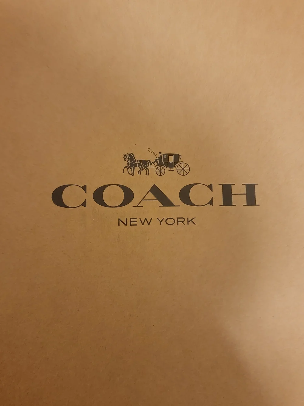 COACH Pebble Leather Women’s Wallet Clutch in Beige With Matching Bag NWT